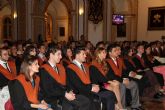 Acto de Imposicin de Becas y Entrega de Diplomas a los alumnos del Grado en Arquitectura de la UCAM