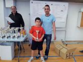 Juan Francisco López subcampeón benjamín en el II Open Autonómico de Tenis de Mesa