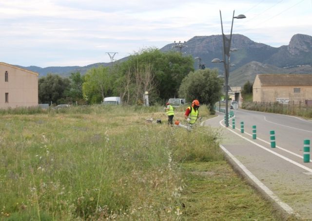 El Ayuntamiento emplea a tres personas más para la limpieza de márgenes y cunetas de caminos - 1, Foto 1