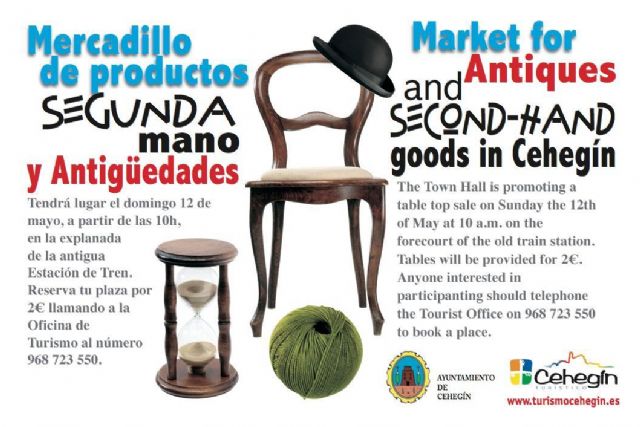 El mercadillo de segunda mano y antigüedades regresa este domingo - 1, Foto 1