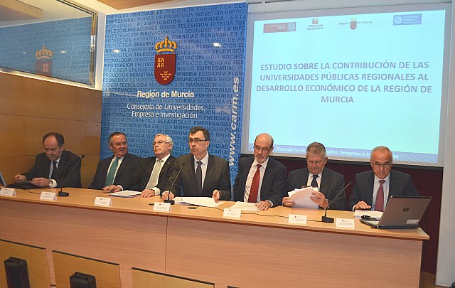 La actividad productiva de las universidades públicas de la Región representa el 1,76 por ciento del PIB de la Comunidad - 1, Foto 1
