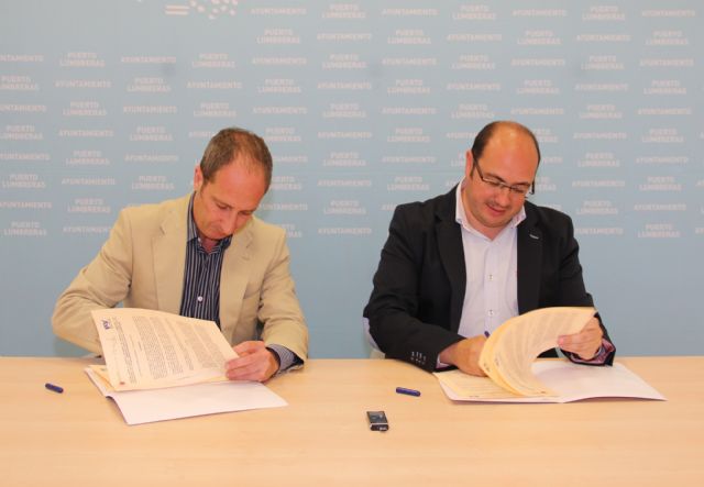 Nuevos convenios de colaboración con el Servicio Regional de Empleo y Formación para fomentar el empleo en Puerto Lumbreras - 2, Foto 2