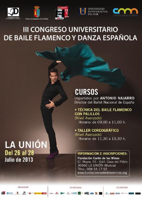 Abiertas las inscripciones para el congreso universitario de baile flamenco - 1, Foto 1