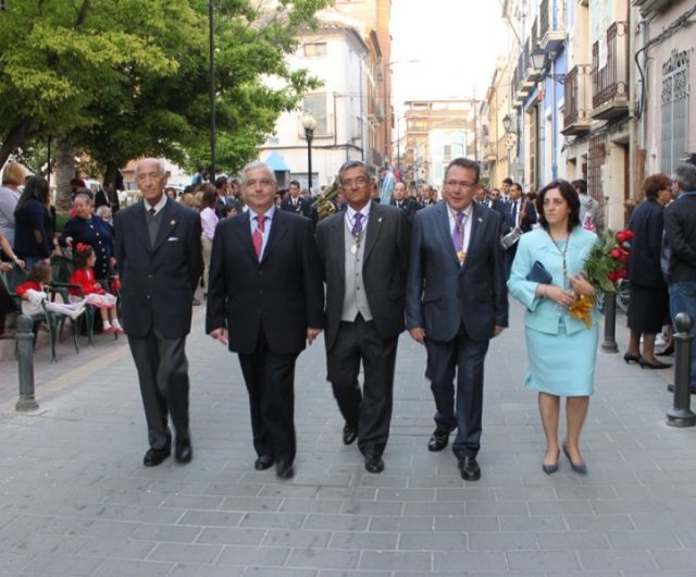 La ofrenda floral al Cristo Amarrado a la Columna da paso a la Romería - 5, Foto 5