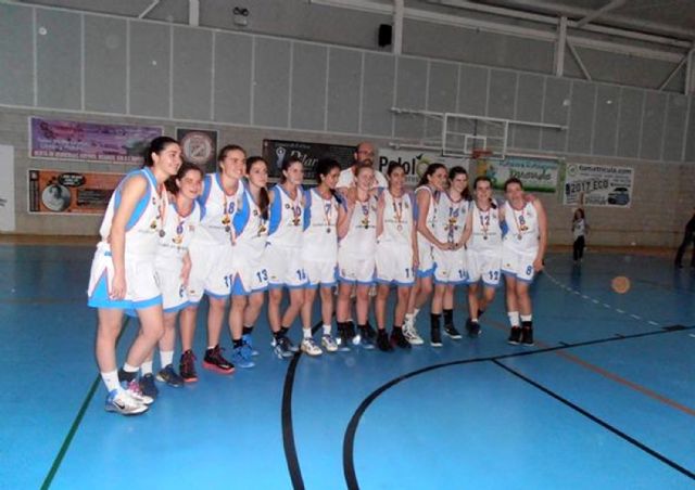 Las jugadoras del Basket Cartagena, campeonas regionales cadete en Las Torres de Cotillas - 5, Foto 5