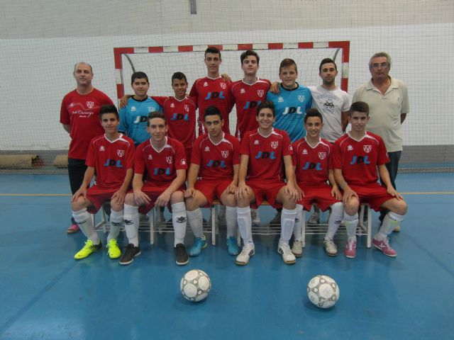 Los cadetes de la E.D. Alguazas de Fútbol-Sala JDL, campeones esta temporada de la segunda división regional - 1, Foto 1