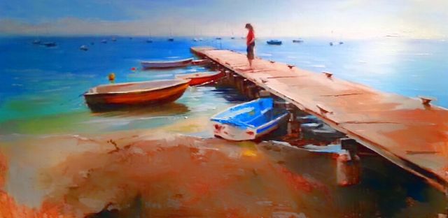 El murciano Carlos Montero gana el premio Villa de San Javier en el II Certamen de Nacional de Pintura al Aire Libre - 2, Foto 2