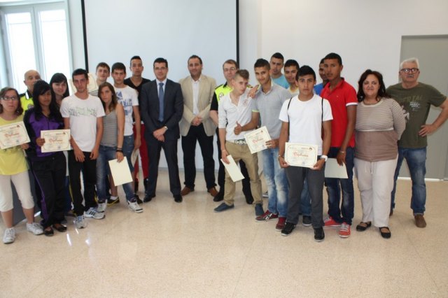 Cursos de educación vial para alumnos del Programa de Cualificación Profesional de Torre-Pacheco - 1, Foto 1