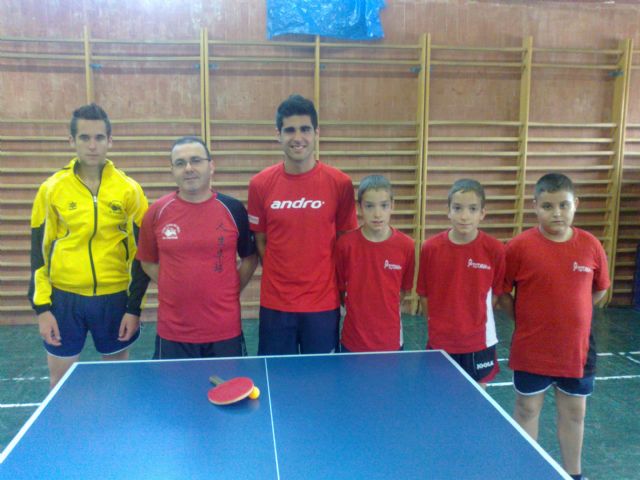 This weekend full of victories over the teams table tennis Totana Club, Foto 2