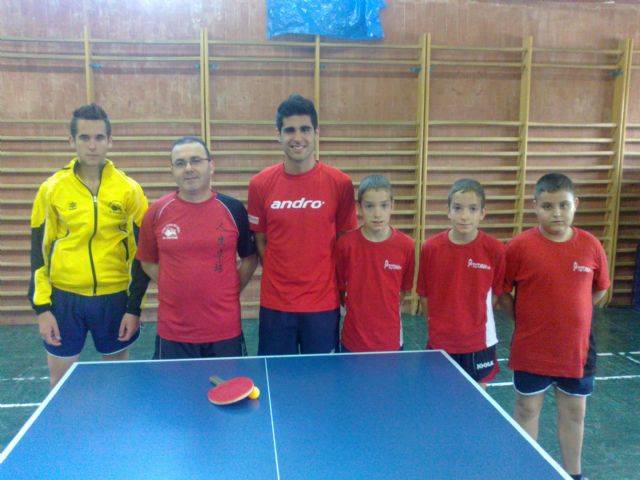 Este fin de semana otra vez pleno de victorias de los equipos del Club Totana tenis de mesa, Foto 2