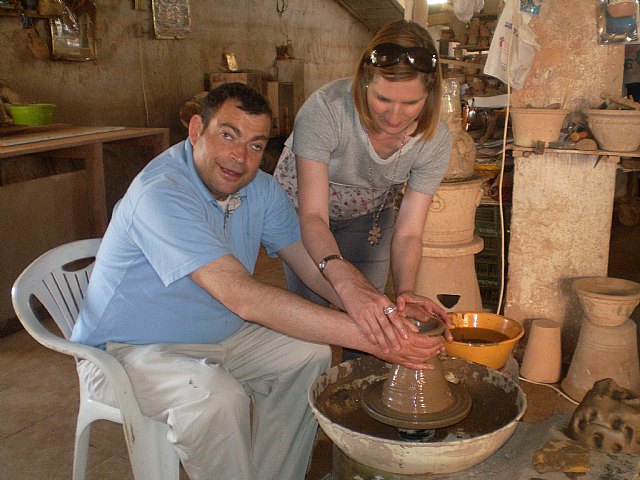 PADISITO visit la Alfarera Romero y Hernndez para conocer ms de cerca esta tradicin alfarera propia de nuestra localidad - 5