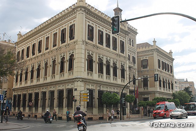 La alcaldesa de Totana y el rector de la Universidad de Murcia firman un convenio de colaboracin - 1