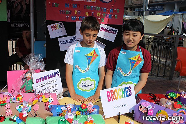 Los alumnos del colegio 