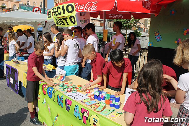 Los alumnos del colegio 