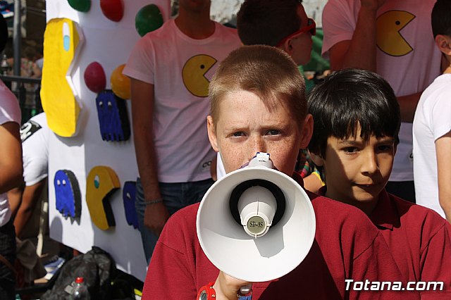 Los alumnos del colegio 