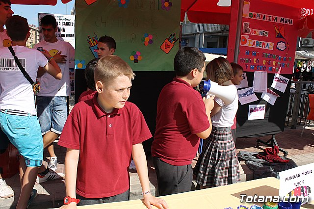 Los alumnos del colegio 