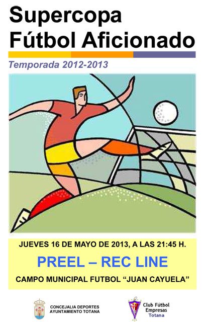 La Supercopa de Futbol Aficionado enfrentará a los equipos Preel y Rec Line, Foto 1