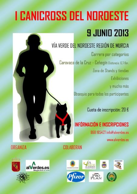 Caravaca y Cehegín acogen el I Canicross de la Región de Murcia - 1, Foto 1