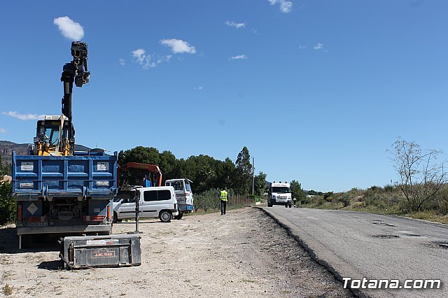 Comienzan las obras del plan integral de parcheo en caminos rurales y calles del casco urbano, Foto 1