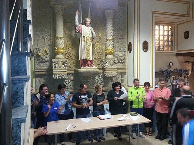 Comunicado de presentacin de la nueva Presidenta Electa y su Directiva de la Hermandad Beso de Judas y Jess Traspasado - 2