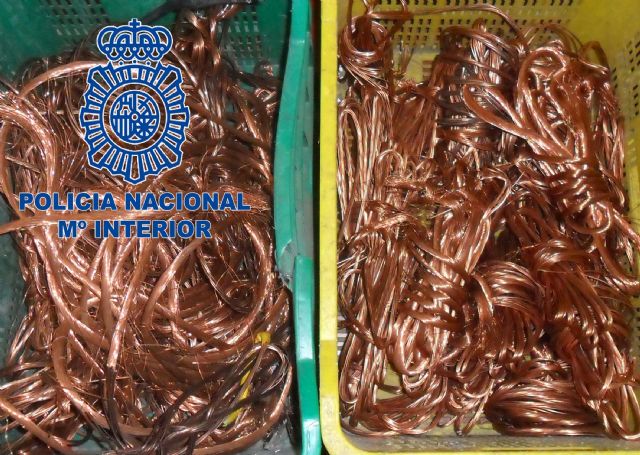 La Policía Nacional detiene a 13 personas por robo de cableado de cobre del alumbrado público - 2, Foto 2