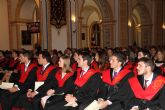 Acto de Imposición de Becas y Entrega de Diplomas a los alumnos del Grado en Derecho de la UCAM