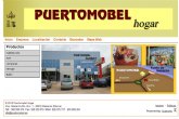 PuertoMobel Hogar cambia su antigua pgina web por una desarrollada con Superweb