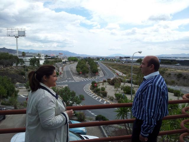 Las inversiones del Plan Reindus permiten mejorar la seguridad vial, sostenibilidad ambiental y la estética del polígono Saprelorca - 1, Foto 1