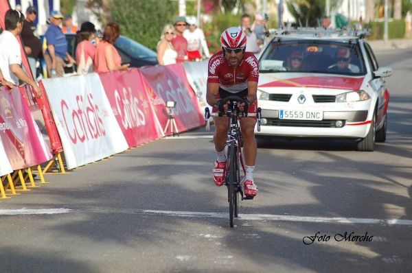 CC Juan Antonio Snchez Santa Eulalia Spain was proclaimed champion of the deaf cycling time trial, Foto 1