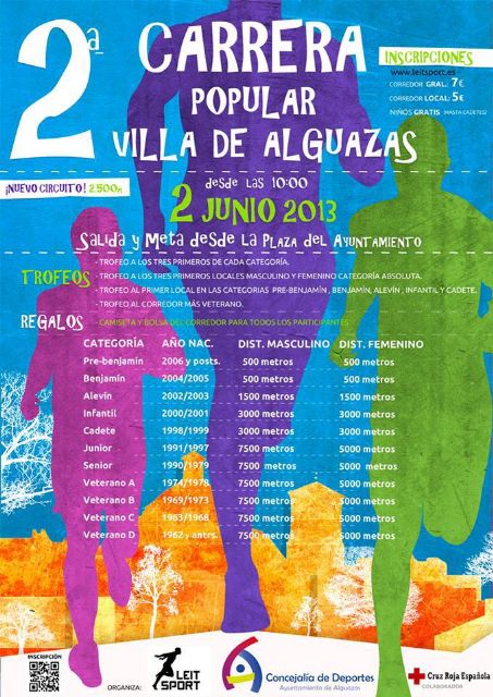 La II Carrera Popular Villa de Alguazas desborda todas las previsiones de participación - 1, Foto 1