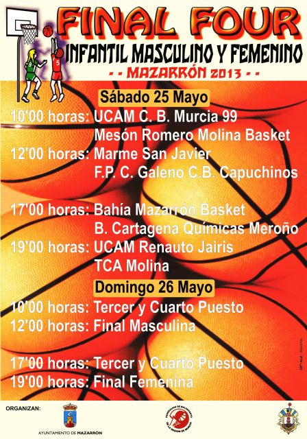 Mazarrón acoge este fin de semana la final four regional de baloncesto infantil - 2, Foto 2
