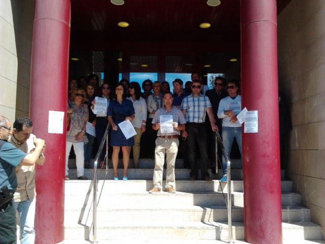 Convocan concentraciones ante la puerta de los Juzgados bajo el lema No a la privatización de la Administración de Justicia, Foto 3