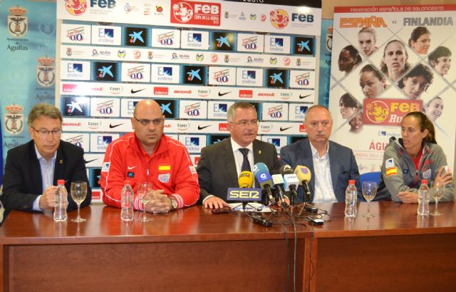 Las Selecciones Femeninas de Baloncesto de España y Finlandia jugarán mañana en Águilas - 1, Foto 1