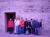 Alumnos de AFESMO de Molina de Segura descubren los encantos de la Torre Vieja de Alguazas