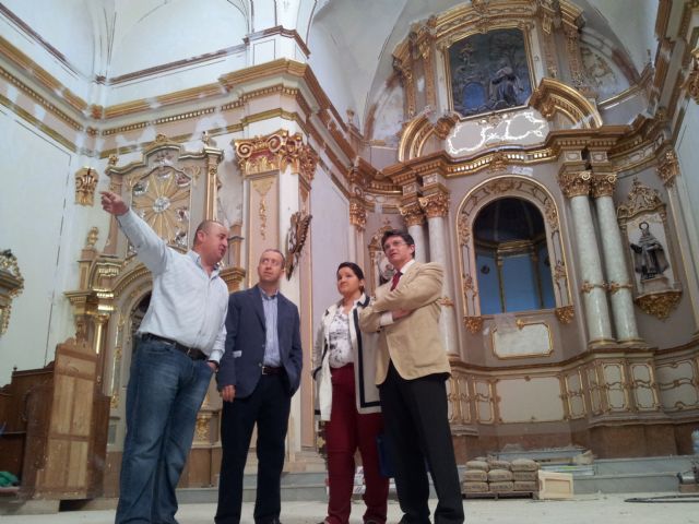Avanzan a buen ritmo las obras de rehabilitación de la iglesia del Carmen, en las que se están invirtiendo más de 600.000 euros - 1, Foto 1
