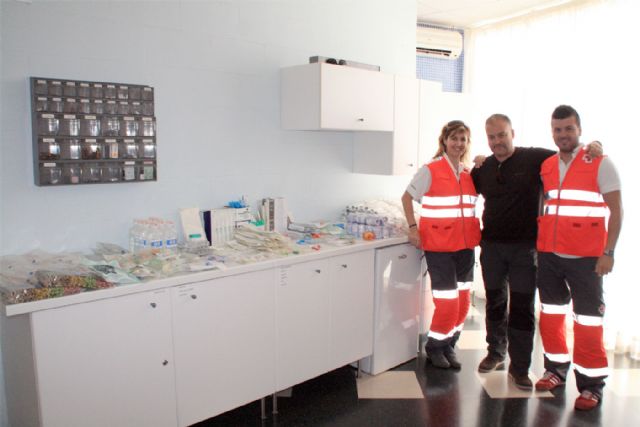 Cruz Roja Española en Águilas lleva a cabo una importante donación de material sanitario a AGUIPROAM - 1, Foto 1