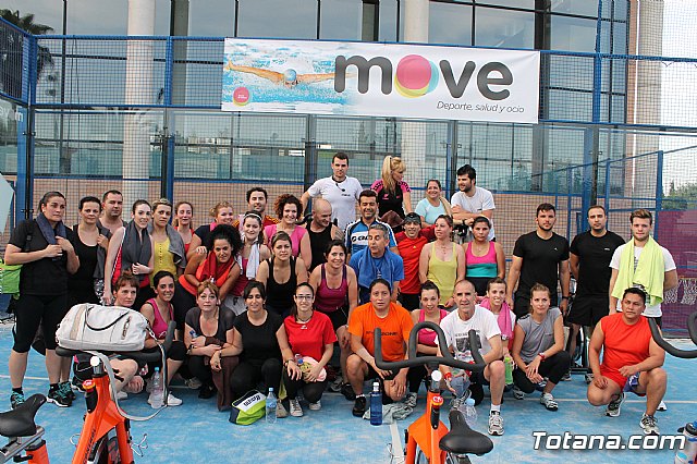 Master de cycling en la pista de pdel de MOVE - 7