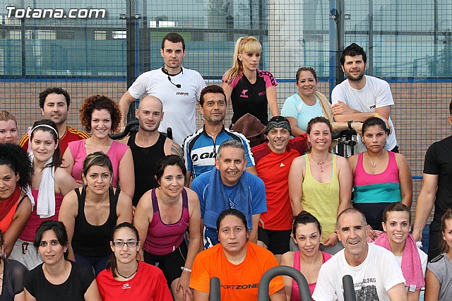 Master de cycling en la pista de pdel de MOVE - 9