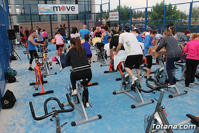 Master de cycling en la pista de pdel de MOVE - 13