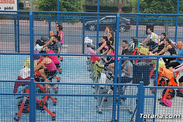 Master de cycling en la pista de pdel de MOVE - 14