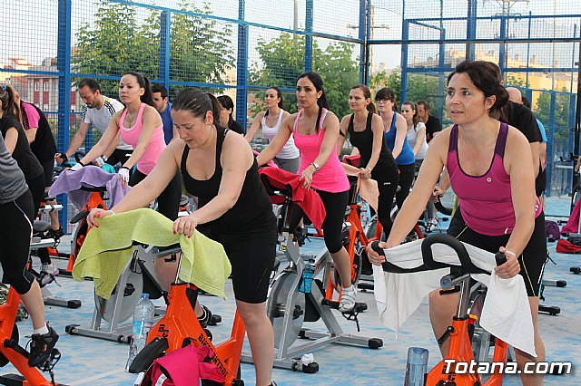 Master de cycling en la pista de pdel de MOVE - 22