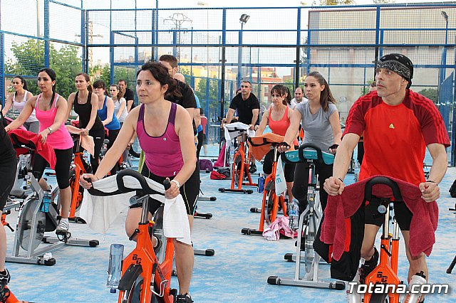 Master de cycling en la pista de pdel de MOVE - 23