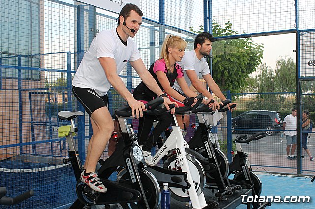 Master de cycling en la pista de pdel de MOVE - 25