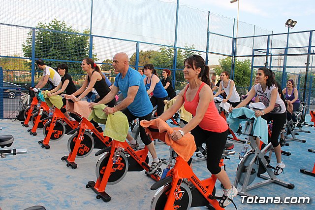 Master de cycling en la pista de pdel de MOVE - 29