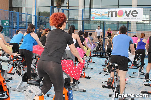 Master de cycling en la pista de pdel de MOVE - 36