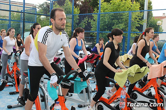 Master de cycling en la pista de pdel de MOVE - 43
