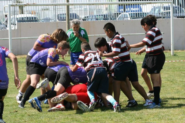 El Club de Rugby de Totana en el Campeonato Regional de Escuelas de Rugby - 8