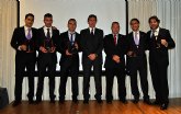 Merecido homenaje a cinco árbitros murcianos de Tercera División