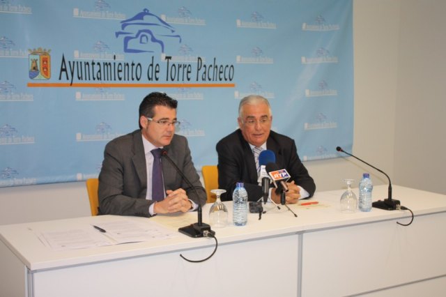 Prorrogado el convenio entre la Comunidad de Regantes del Campo de Cartagena y el Ayuntamiento de Torre-Pacheco - 1, Foto 1