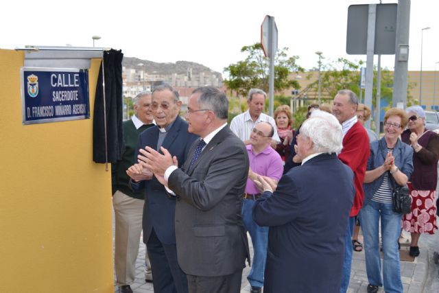 El sacerdote Francisco Miñarro Asensio ya tiene una calle con su nombre en Águilas - 1, Foto 1